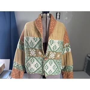 New Identity Small Multi-colored Heavy Coat